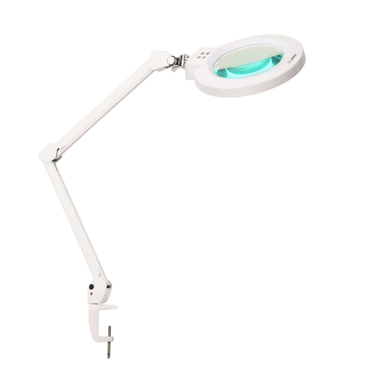 Lumeno 824XPRO LED loeplamp dimbaar met segmentschakeling en metalen behuizing