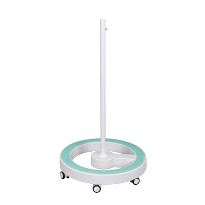 Trépied roulant Lumeno 6159 avec anneau de support vert, gris ou noir, design