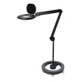 Lumeno 8615 Lupenleuchte Schwarz auf Rollstativ 6159