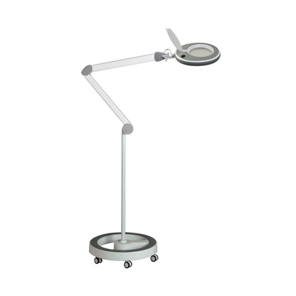 Lumeno Lupa LED Serie 8213/8215 con luminosidad regulable, gris