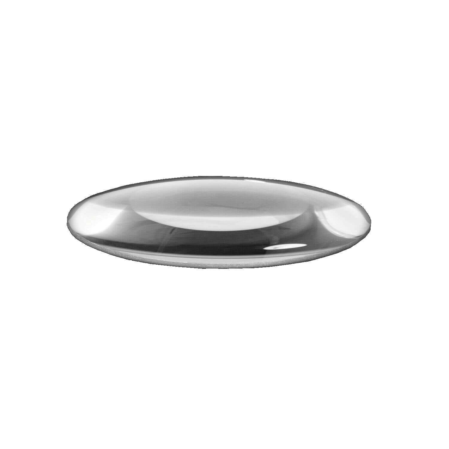 Lumeno kristallklare Glaslinse 127 mm mit 3 Dioptrien