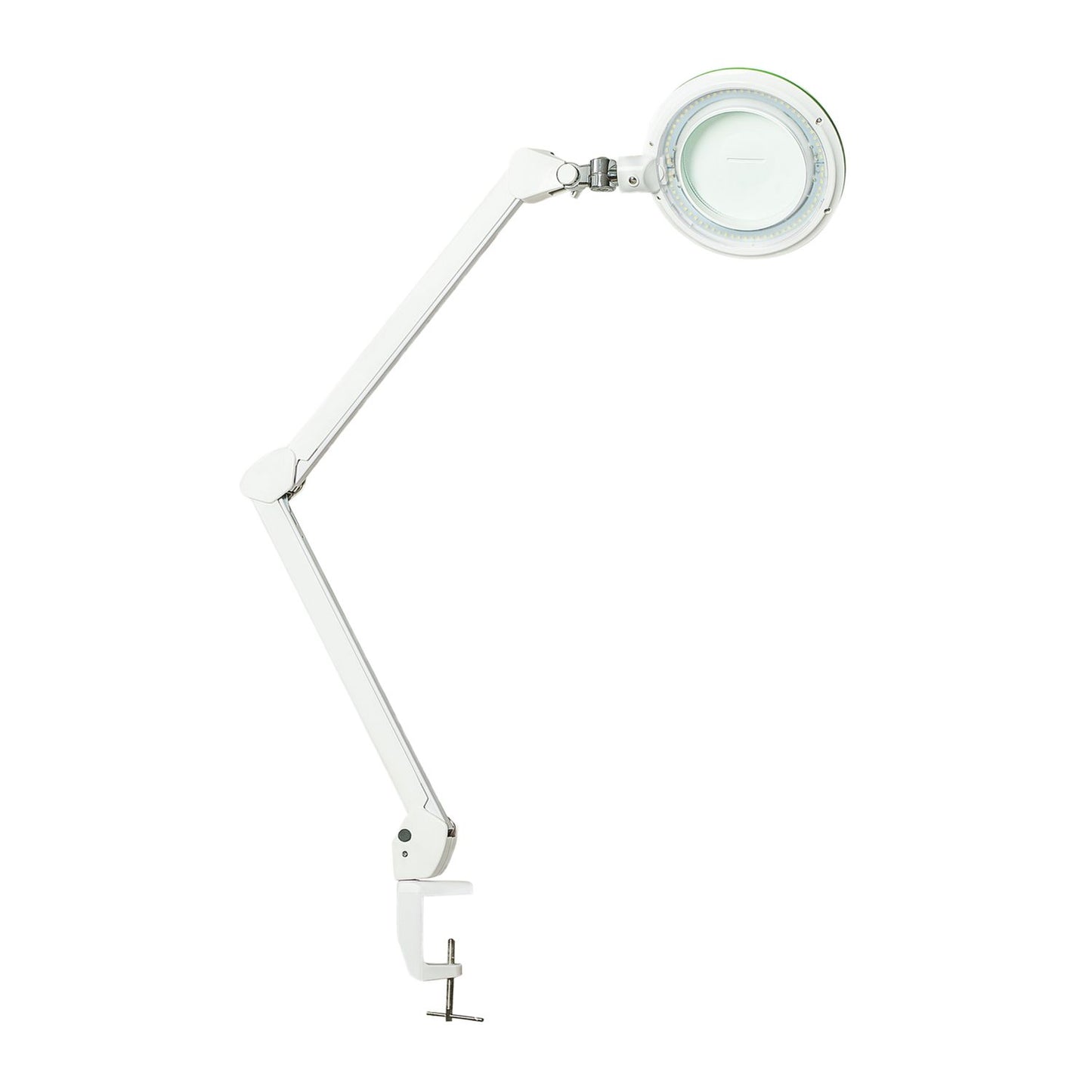 Lumeno Lambda M Lámpara lupa LED regulable con lente de cristal de 127 mm