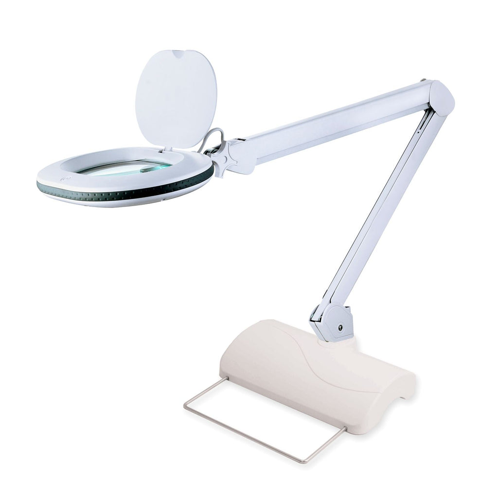 Lumeno 8615 Lupenleuchte mit Gummiring auf Tischstativ 6180