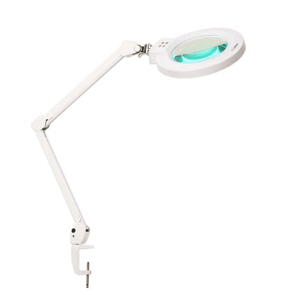 Lumeno 824XPRO Lámpara de lupa LED regulable con conmutación de segmentos y carcasa metálica